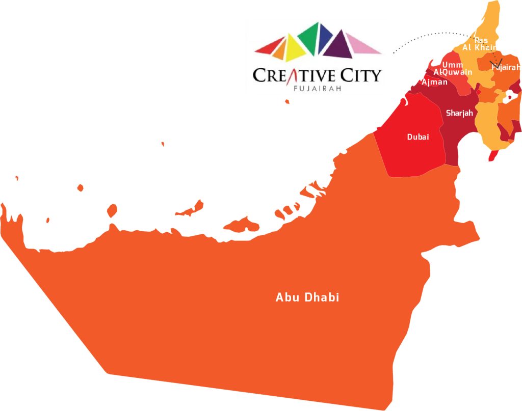 Creative City Fujairah Location
