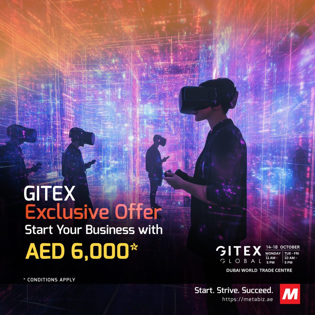 GITEX offer: Start business with AED 6,000.